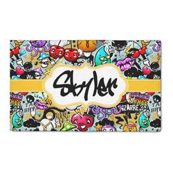 Graffiti 3' x 5' Indoor Area Rug (Personalized)