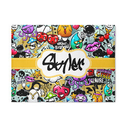 Graffiti 5' x 7' Indoor Area Rug (Personalized)