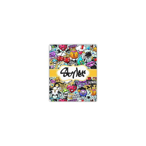 Custom Graffiti Canvas Print - 8x10 (Personalized)