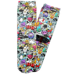 Graffiti Adult Crew Socks