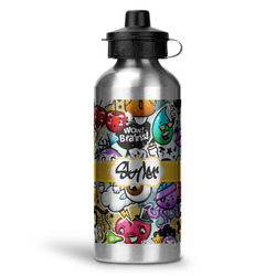 Graffiti Water Bottle - Aluminum - 20 oz (Personalized)