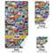 Graffiti Bath Towel Sets - 3-piece - Approval