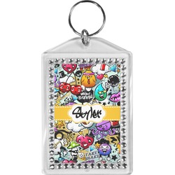 Graffiti Bling Keychain (Personalized)