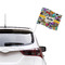 Graffiti Car Flag - Large - LIFESTYLE