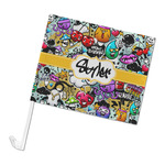 Graffiti Car Flag - Large (Personalized)