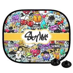 Graffiti Car Side Window Sun Shade (Personalized)