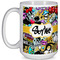 Graffiti Coffee Mug - 15 oz - White Full