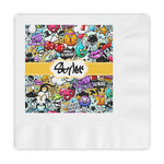 Graffiti Embossed Decorative Napkins (Personalized)