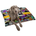 Graffiti Dog Bed - Large w/ Name or Text