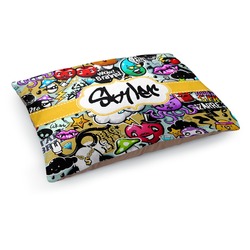 Graffiti Dog Bed - Medium w/ Name or Text