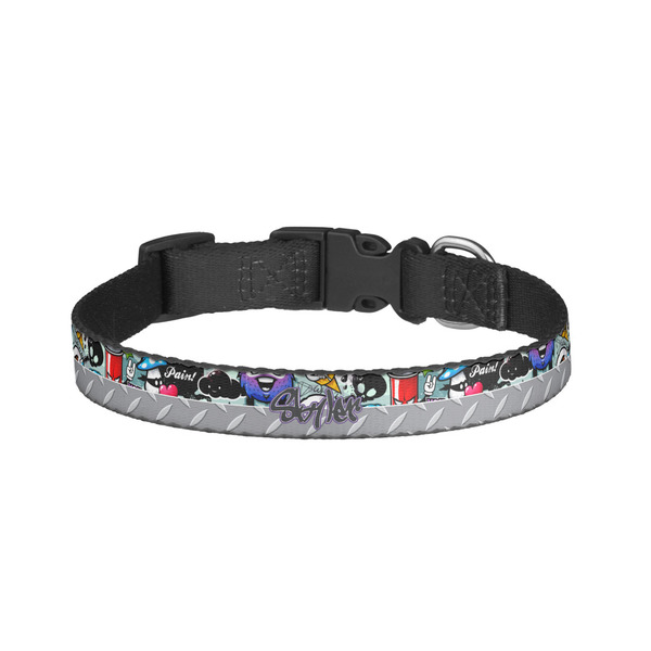 Custom Graffiti Dog Collar - Small (Personalized)