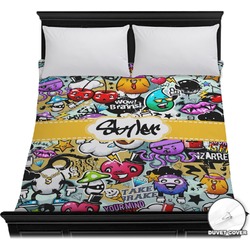 Graffiti Duvet Cover - Full / Queen (Personalized)