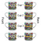 Graffiti Espresso Cup - 6oz (Double Shot Set of 4) APPROVAL