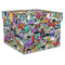 Graffiti Gift Boxes with Lid - Canvas Wrapped - X-Large - Front/Main