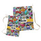 Graffiti Laundry Bag - Both Bags