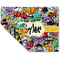 Graffiti Linen Placemat - Folded Corner (double side)