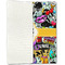 Graffiti Linen Placemat - Folded Half