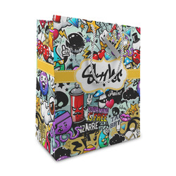 Graffiti Medium Gift Bag (Personalized)