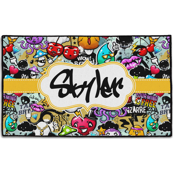 Custom Graffiti Door Mat - 60"x36" (Personalized)