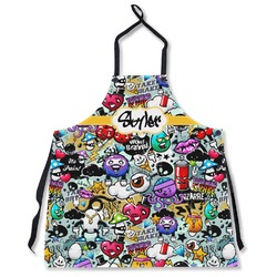 Graffiti Apron Without Pockets w/ Name or Text