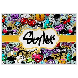 Graffiti Laminated Placemat w/ Name or Text