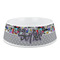 Graffiti Plastic Pet Bowls - Medium - MAIN