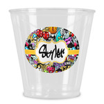 Graffiti Plastic Shot Glass (Personalized)