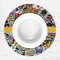 Graffiti Round Linen Placemats - LIFESTYLE (single)