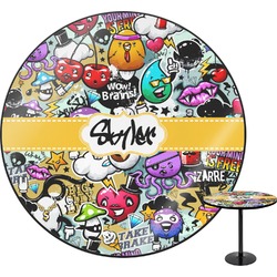 Graffiti Round Table - 24" (Personalized)