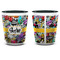 Graffiti Shot Glass - Two Tone - APPROVAL