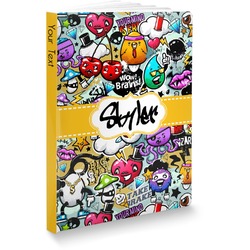 Graffiti Softbound Notebook - 5.75" x 8" (Personalized)