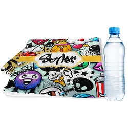 Graffiti Sports & Fitness Towel (Personalized)