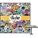 Graffiti Square Table Top (Personalized)