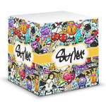 Graffiti Sticky Note Cube (Personalized)