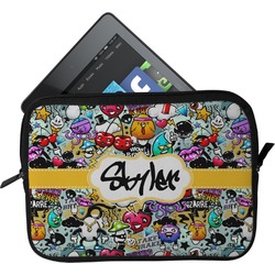Graffiti Tablet Case / Sleeve - Small (Personalized)
