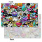 Graffiti Tissue Paper - Heavyweight - Small - Front & Back