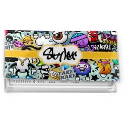 Graffiti Vinyl Checkbook Cover (Personalized)