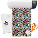 Graffiti Heat Transfer Vinyl Sheet (12"x18")