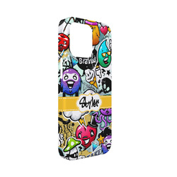 Graffiti iPhone Case - Plastic - iPhone 13 Mini (Personalized)