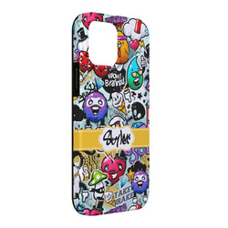 Graffiti iPhone Case - Rubber Lined - iPhone 13 Pro Max (Personalized)