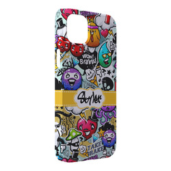 Graffiti iPhone Case - Plastic - iPhone 14 Plus (Personalized)