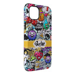 Graffiti iPhone Case - Rubber Lined - iPhone 14 Plus (Personalized)