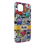 Graffiti iPhone Case - Rubber Lined - iPhone 14 Pro Max (Personalized)