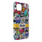 Graffiti iPhone 14 Pro Max Tough Case - Angle