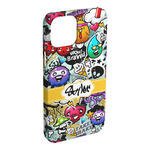 Graffiti iPhone Case - Plastic - iPhone 15 Plus (Personalized)