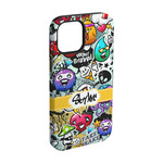 Graffiti iPhone Case - Rubber Lined - iPhone 15 Pro (Personalized)