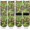 Industrial Robot 1 Adult Crew Socks - Double Pair - Front and Back - Apvl