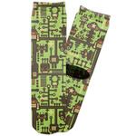 Industrial Robot 1 Adult Crew Socks