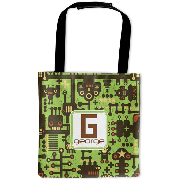 Custom Industrial Robot 1 Auto Back Seat Organizer Bag (Personalized)