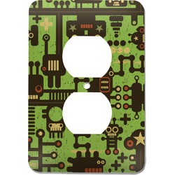Industrial Robot 1 Electric Outlet Plate